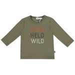 T-Shirt Stoer Held Wild Dusty Olive